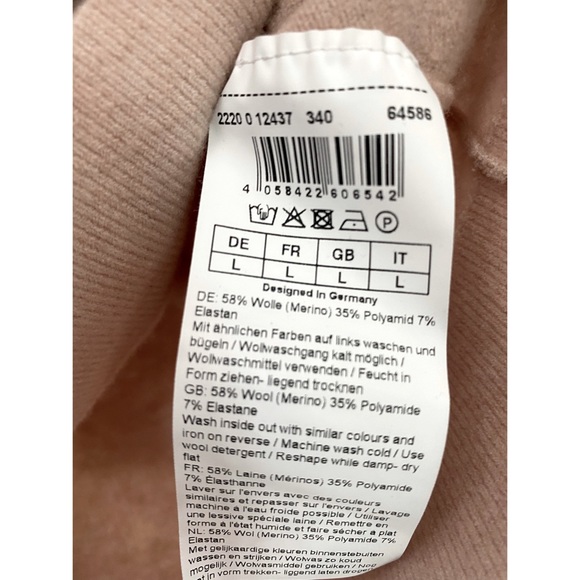 HALLHUBER Merino Wool Sweater Size Large - Picture 4 of 4